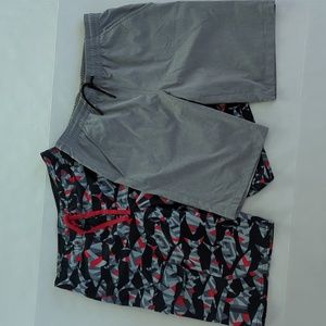 (2) Lot Bundle of Boys Shorts Large 14/16